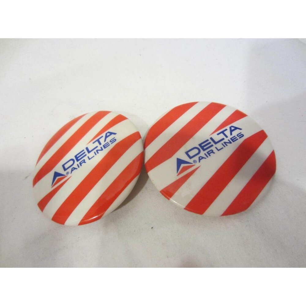 DELTA AIRLINES unaccompanied minor button pins 2  VINTAGE